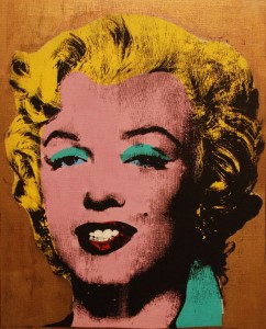 Andy Warhol Marilyn Monroe-Gold
