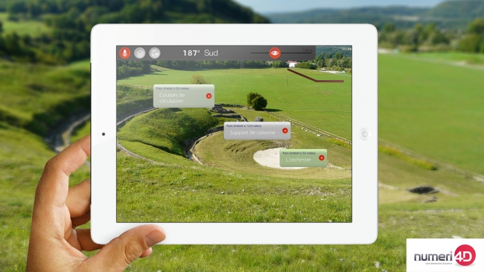 Mandeure Réalité Augmentée POI